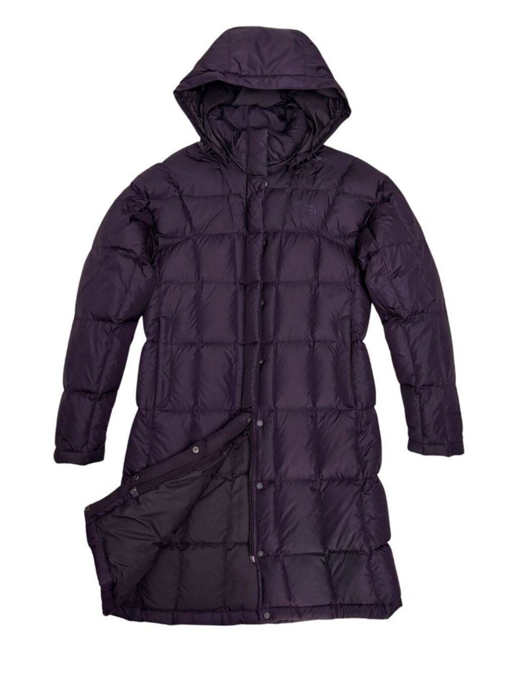 The North Face 600 Down Fill Long Coat Winter Puffer Parka Jacket Womens Small
